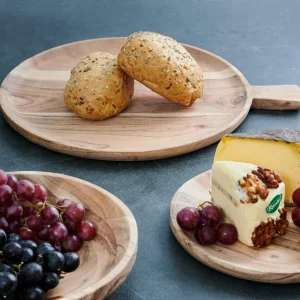 CASA ACACIA CHIC Plato Con Asa Natural> Platos