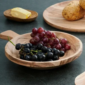 CASA ACACIA CHIC Plato Hondo Con Asa Natural> Platos