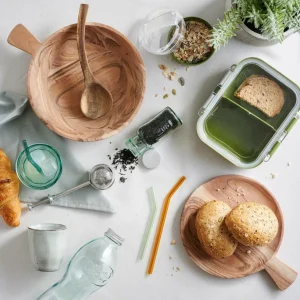CASA ACACIA CHIC Plato Hondo Con Asa Natural> Platos
