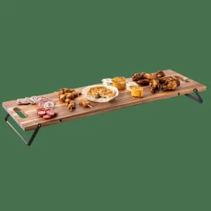 CASA ACACIA LUX Tabla Para Servir Negro, Natural> Fuentes Para Servir