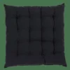 CASA ALDA Cojín De Asiento Negro> Cojines De Asiento