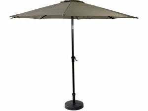 CASA ALU & PISA Parasol Set Taupe> Parasoles