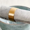 CASA ALU GOLD Anillo Para Servilleta Dorado> Anillos Para Servilletas