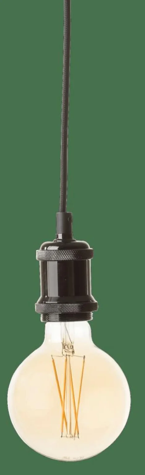 CASA ALU Lámpara Colgante Negro, Metal> Lámparas Colgantes