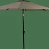 CASA ALU Parasol Sin Pie Taupe> Parasoles