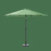 CASA ALU Parasol Sin Pie Verde> Parasoles