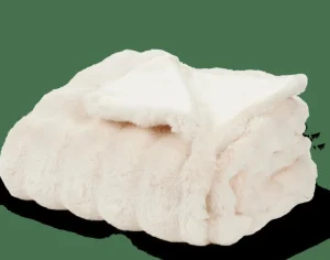 CASA ALVA Manta Blanco Apagado> Mantas