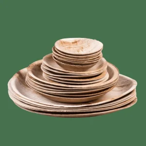 CASA ARECA LEAF Cuencos Juego De 6 Natural> Platos