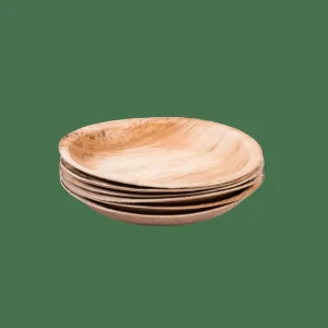 CASA ARECA LEAF Platos Juego De 6 Natural> Platos