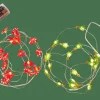 CASA ARO Guirnalda Con 20 Leds 2 Diseños Rojo, Verde> Guirnaldas De Luz