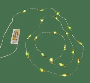 CASA ARO Guirnalda Con 20 Leds 2 Diseños Rojo, Verde> Guirnaldas De Luz