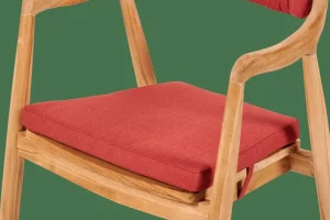 CASA AUGUST Cojín De Asiento Rojo> Cojines De Jardín
