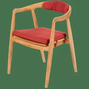 CASA AUGUST Cojín De Asiento Rojo> Cojines De Jardín