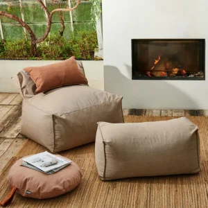CASA BAGIE Sillón Puf Beis> Sillones | Pufs