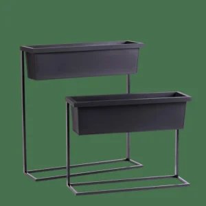 CASA BALCO Caja Para Plantas Negro> Soportes Para Plantas