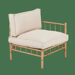 CASA BAMBOLETTE Silla Esquinera Aspecto Bambú> Conjuntos Lounge