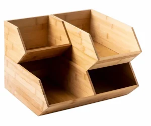 CASA BAMBOO Caja Para Pañuelos Natural> Accesorios De Tocador | Cestas De Cajonera