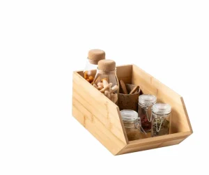 CASA BAMBOO Caja Para Pañuelos Natural> Accesorios De Tocador | Cestas De Cajonera