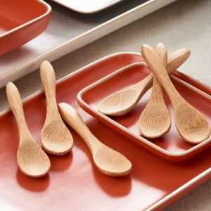 CASA BAMBOO Cucharillas Juego De 6 Natural> Juegos