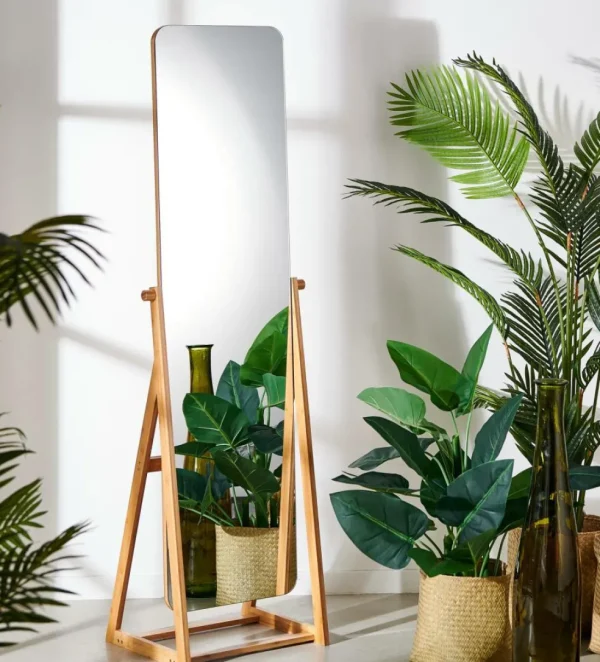CASA BAMBOO Espejo De Cuerpo Marrón> Espejos