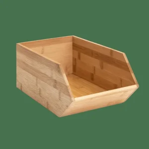 CASA BAMBOO Organizador Apilable Natural> Latas | Taperes
