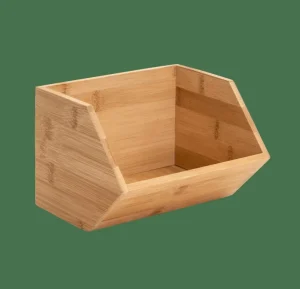 CASA BAMBOO Organizador Apilable Natural> Latas | Taperes