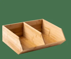 CASA BAMBOO Organizador Apilable Natural> Taperes | Latas