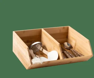 CASA BAMBOO Organizador Apilable Natural> Taperes | Latas