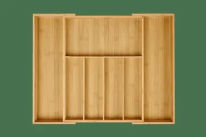 CASA BAMBOO Organizador Cajón Extensible Natural> Cestas De Cajonera
