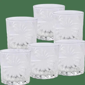 CASA BAR Vasos Juego De 6 Transparente> Vasos De Agua
