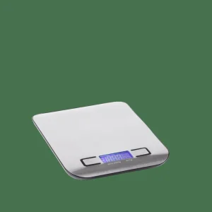 CASA BASIC Balanza Cocina Digital Metal, Plateado> Instrumentos De Cocina