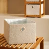 CASA BASIC BOUCLE Cesta De Almacenaje Off White/sand> Cestas De Almacenaje