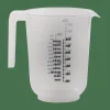 CASA BASIC Vaso Graduado 1L Transparente> Instrumentos De Cocina