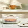 CASA BIOLINE Bandeja Con Tapa Para Tartas Menta> Taperes | Instrumentos De Cocina