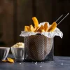 CASA BLACK Cesta Para Servir Negro> Aperitivo Y Tapas