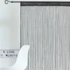 CASA BLACK Cortina De Flecos Negro> Halloween | Cortinas