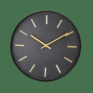 CASA BLACK Reloj De Pared Negro> Campanas