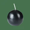 CASA BOLA Vela Esférica Negro> Velas