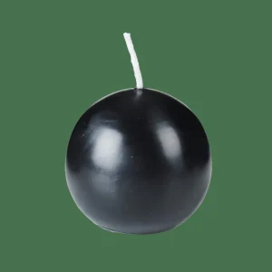 CASA BOLA Vela Esférica Negro> Velas