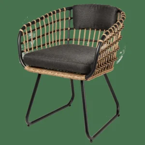 CASA BONES Silla Negro> Sillas De Jardín