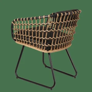 CASA BONES Silla Negro> Sillas De Jardín