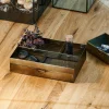 CASA BRASS Organizador De Escritorios Bronceado> Cajas De Almacenamiento | Cajas Para Cartas