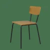 CASA BRODY Silla De Comedor Natural> Sillas De Comedor