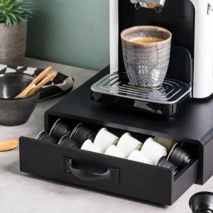 CASA CAFE Cajón Capsulas Cafe Negro> Accesorios De Café