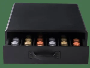 CASA CAFE Cajón Capsulas Cafe Negro> Accesorios De Café