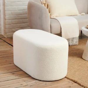 CASA CAPSULE Puf Blanco> Pufs