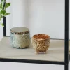CASA CERAMIC Vela En Maceta Marrón> Velas