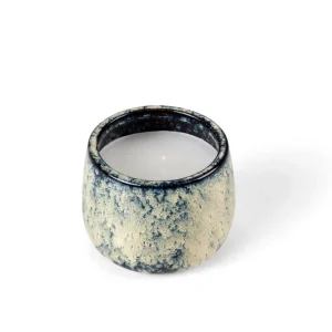 CASA CERAMIC Vela En Tarro Azul> Velas