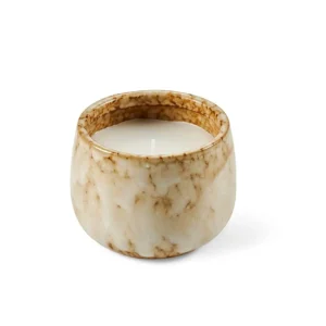 CASA CERAMIC Vela En Tarro Beis> Velas