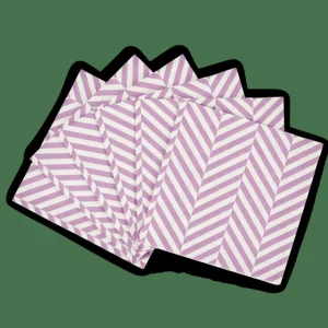 CASA CHEVRON 20 Servilletas Morado> Servilletas